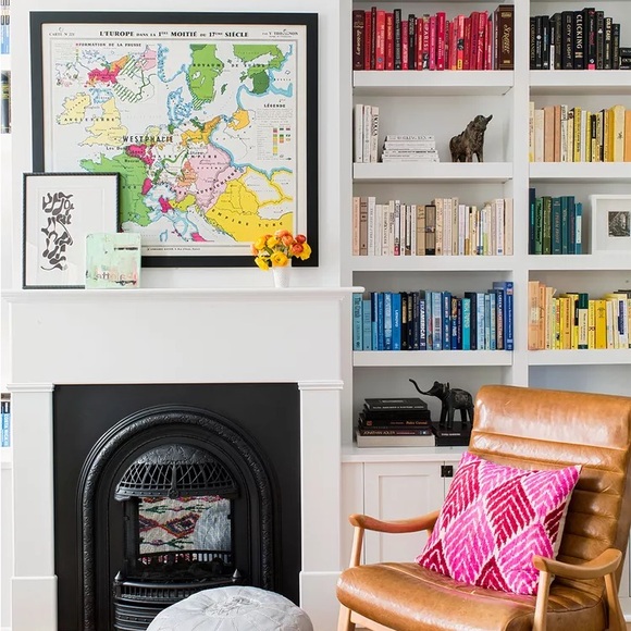 4 Brown and Dark Brown Book spines for Interior Decor - Picture 4 of 4